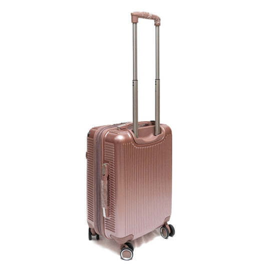 Swisstourister Trolley Bag Mattalic Copper Lightweight and Durable Travel Companion