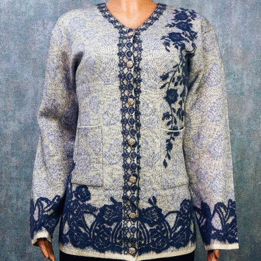 Elegant Wool Bliss: Ladies Jersey in Original Wool
