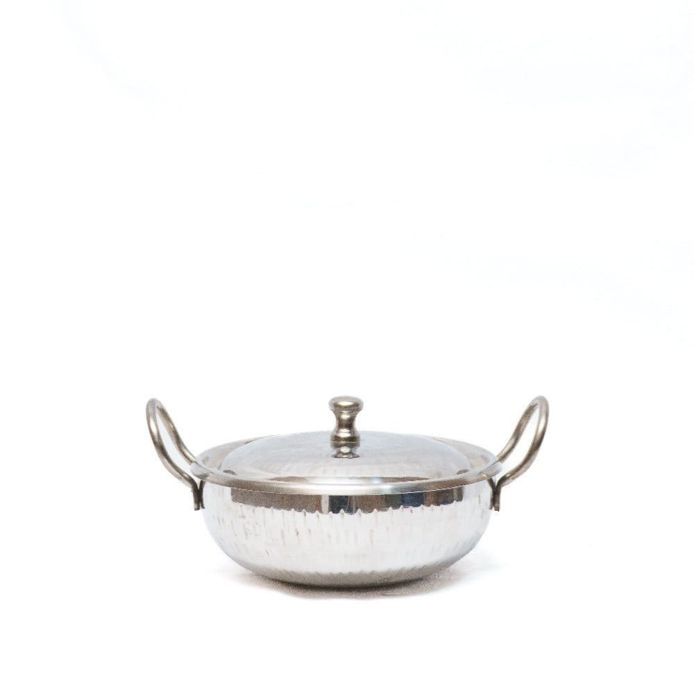 Stainless Steel Karahi with Convenient Handle: Enhance Your Culinary Creations