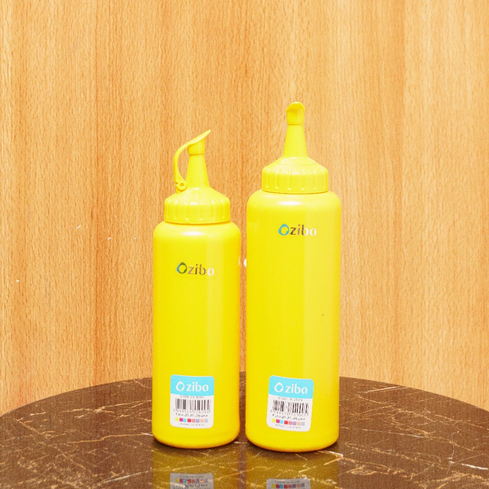 Mayo Squeeze Bottle in High-Quality Opaque Plastic by Ziba Iran: Precision Condiment Dispensing