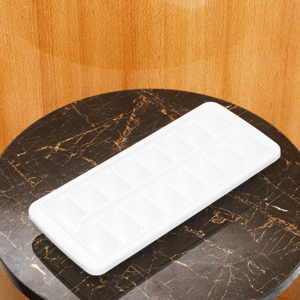 Ice Cube Tray in High-Quality White Opaque Plastic: Your Ultimate Ice-Making Solution