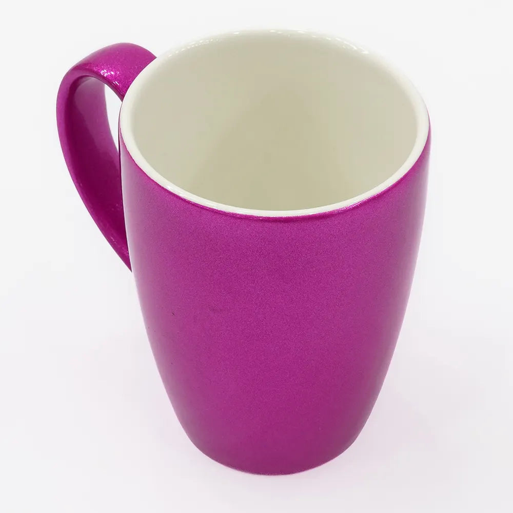 Shimmering Pink Ceramic Mug