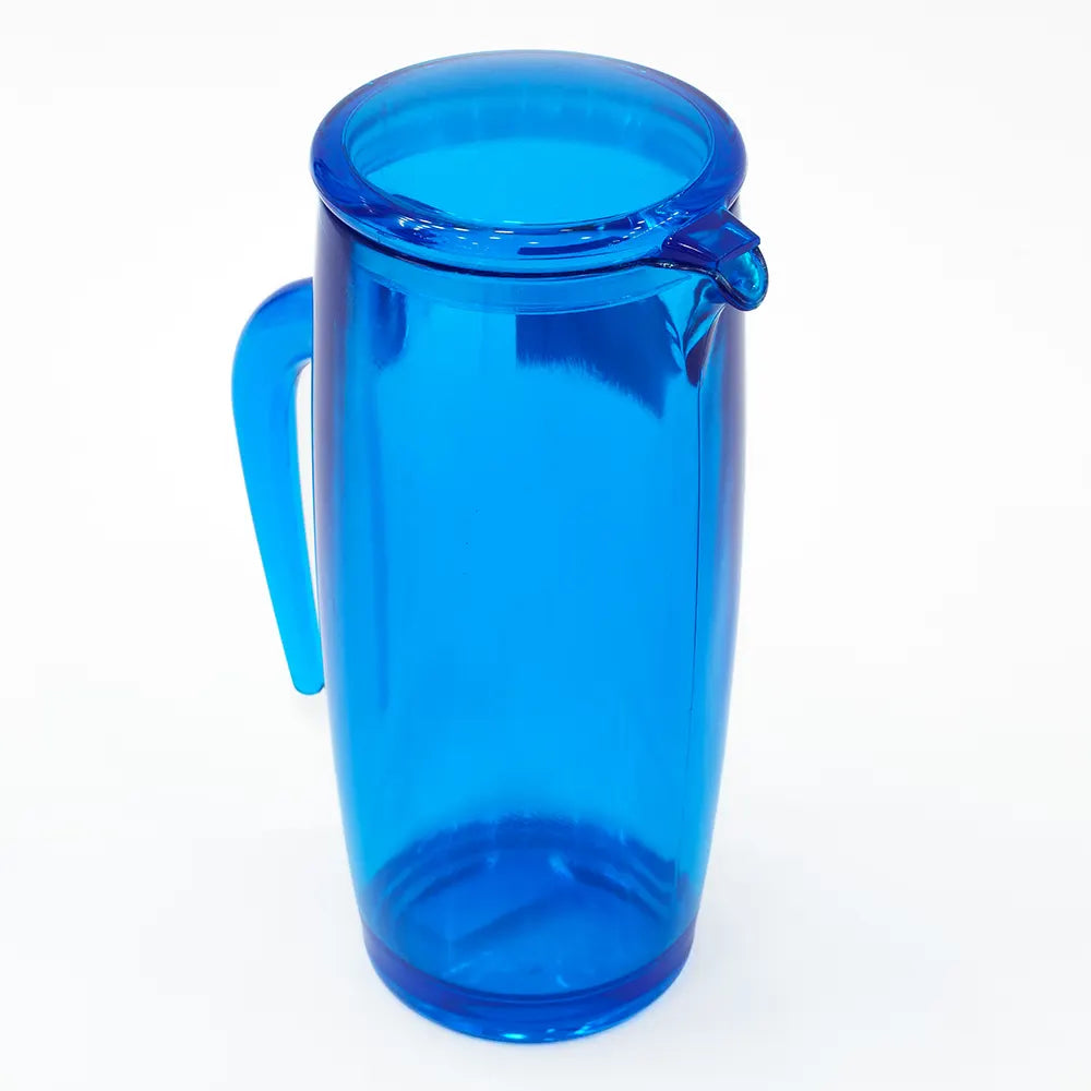 Stylish Blue Water Jug with Lid