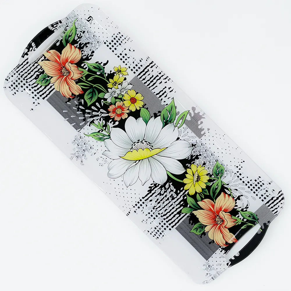 Floral Delight Serving Tray