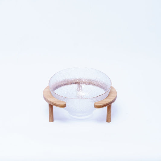 Sophisticated Glass Serving Bowl for Elegant Presentations