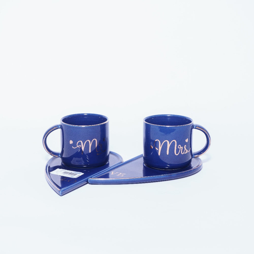 Set of Fancy Mugs with Saucers: Elevate Your Sipping Experience