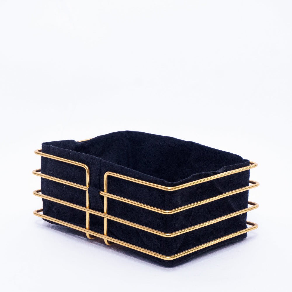 Fancy Fabric and Metal Bread Box: Elegance for Your Kitchen 2 Pcs