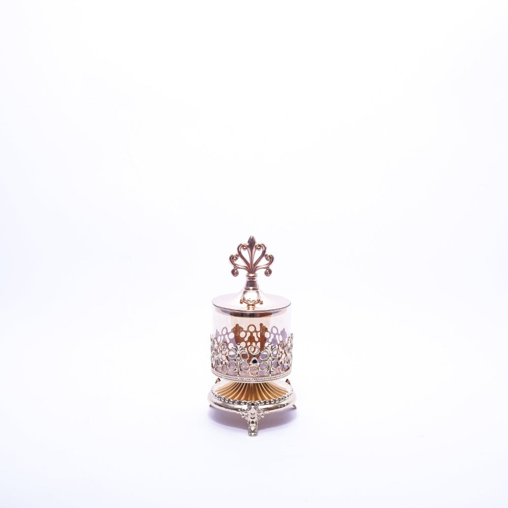 Glass Elegance: Transparent Candy Jar for Sweet Delights
