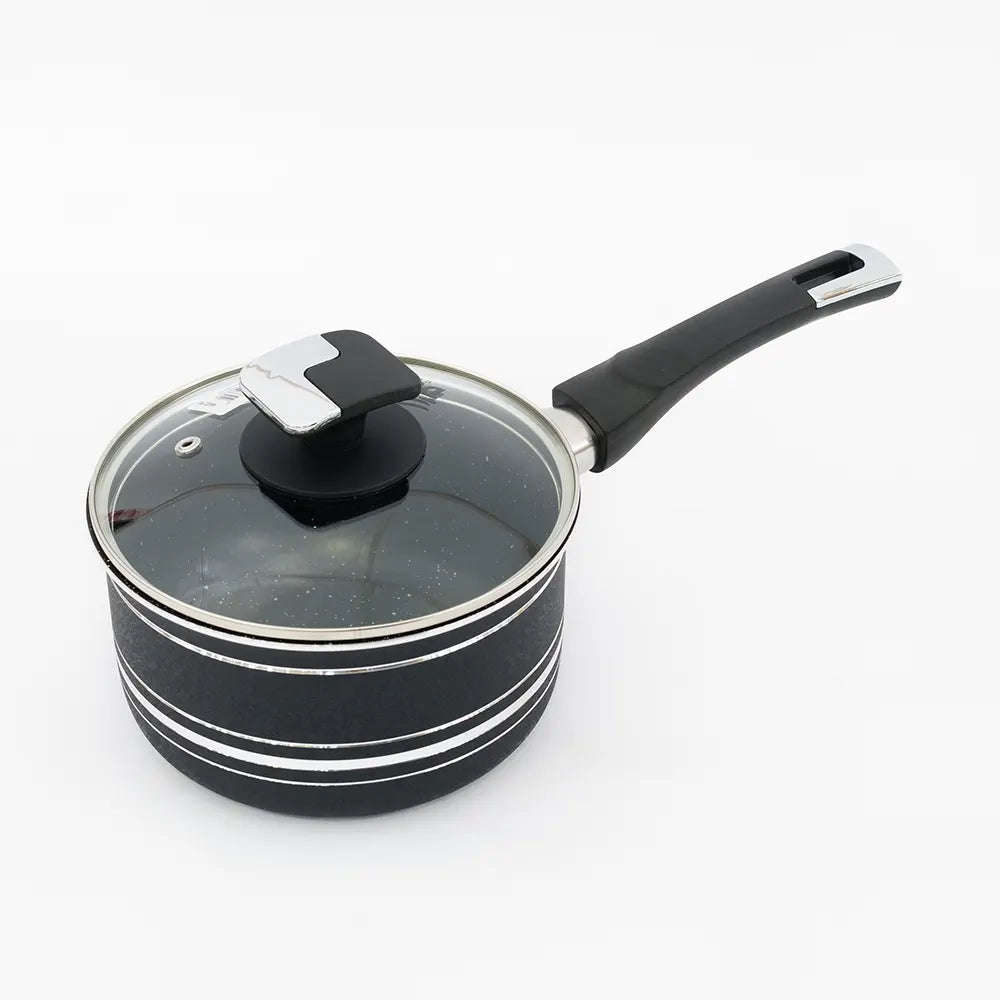 Non-Stick Saucepan with Glass Lid