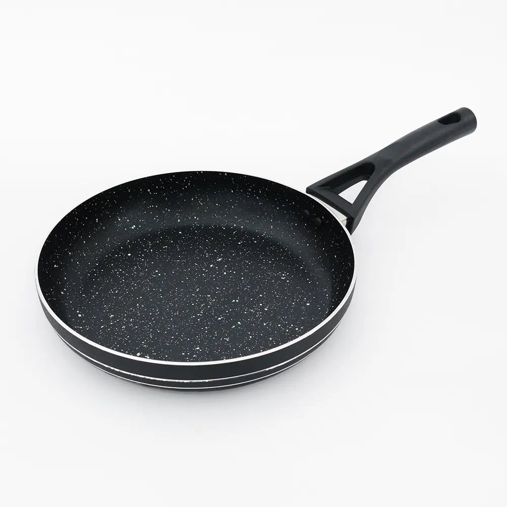 Domestic Non-Stick Frying Pan with Glass Lid