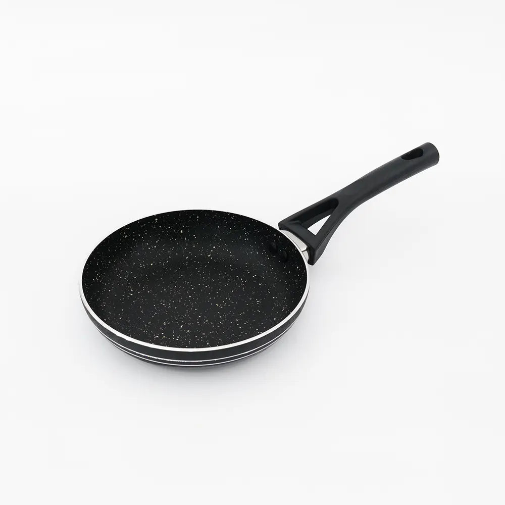 Domestic Non-Stick Frying Pan with Glass Lid