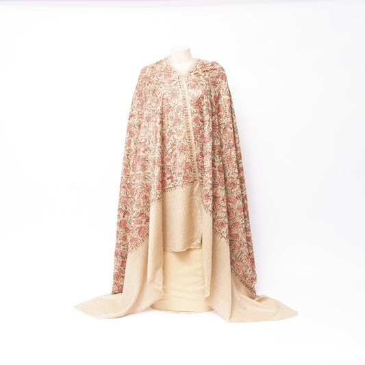 Chic and Classy: Ladies' Embroidered Shawl