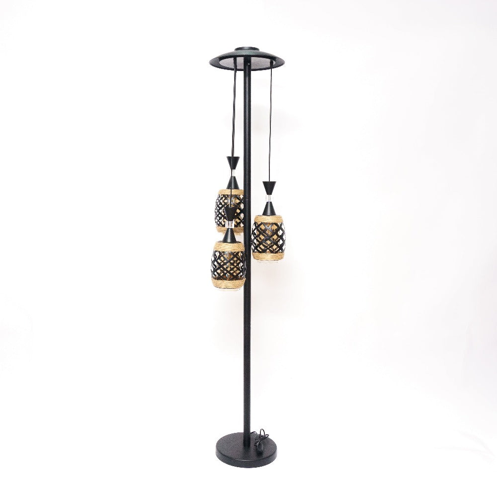 Illuminate in Style: Premium Glass and Metal Floor Lamp Design