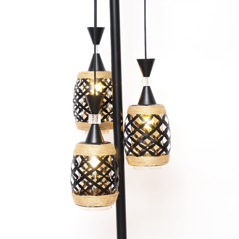 Illuminate in Style: Premium Glass and Metal Floor Lamp Design