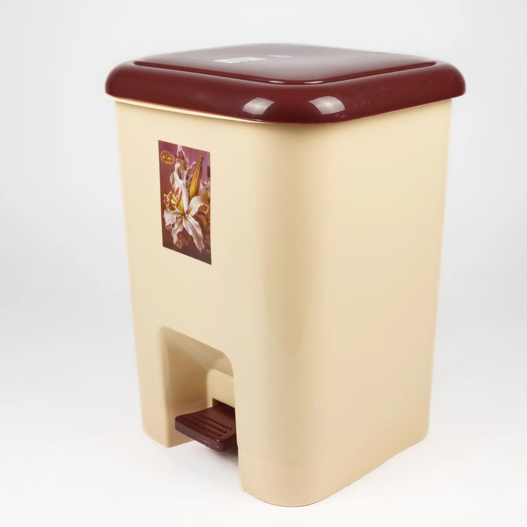 Elegant Lily Foot Pedal Trash Can