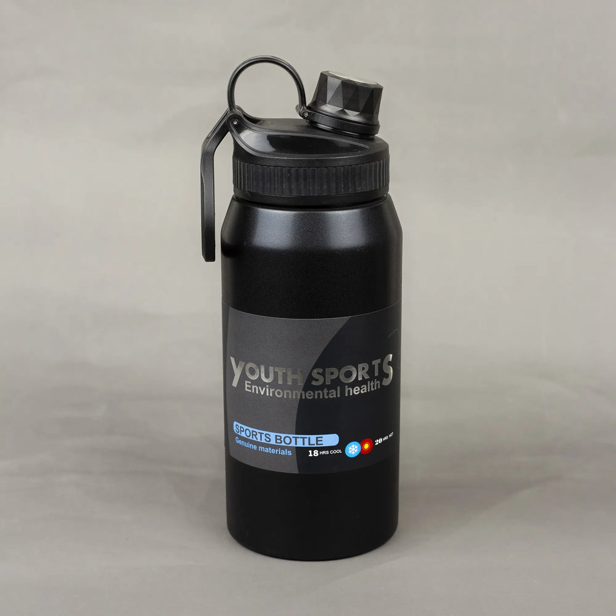 Youth Sports Insulated Water Bottle - 18 Hours Cool-600ml