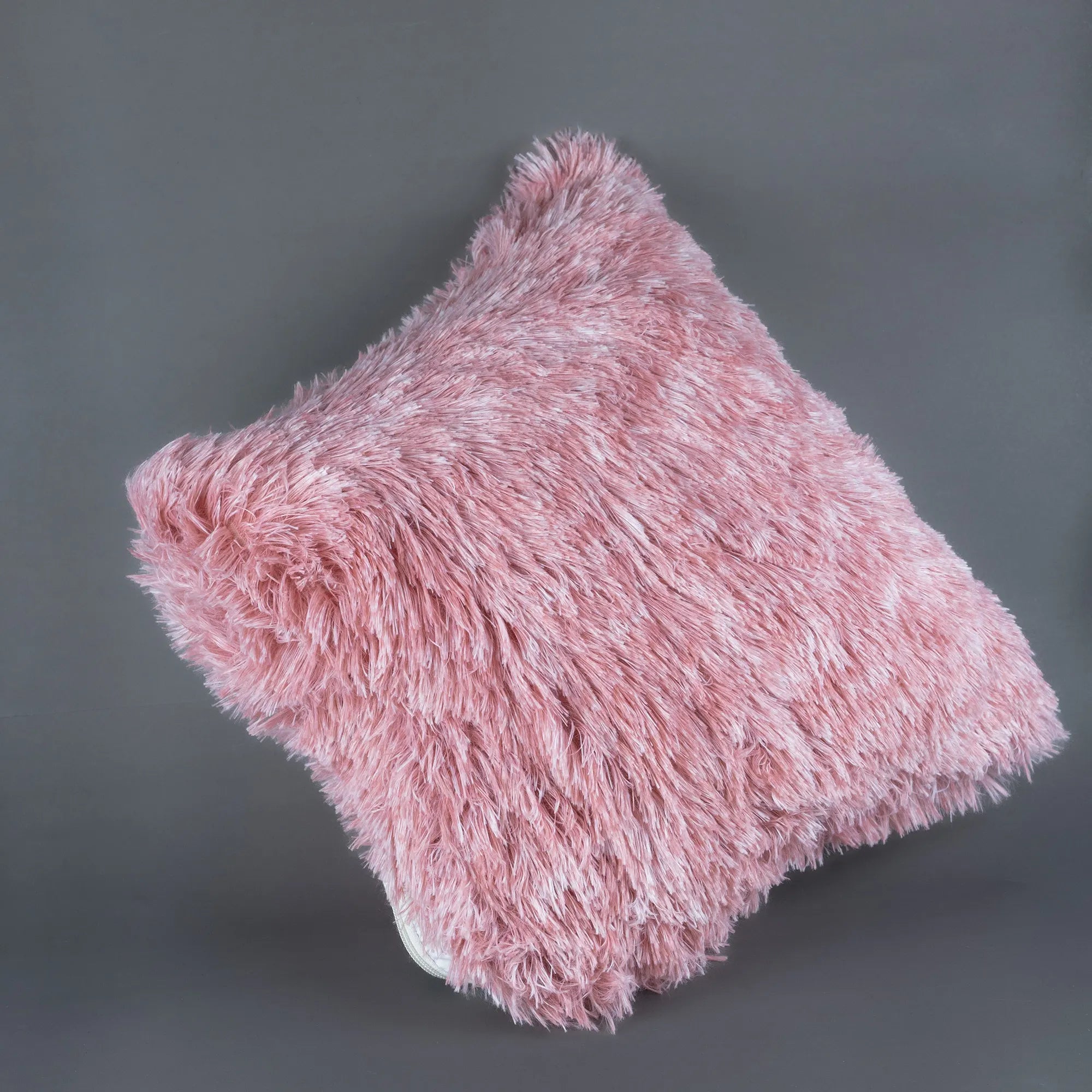 Luxurious Shaggy Faux Fur Decorative Throw Pillow / Cushion Cover