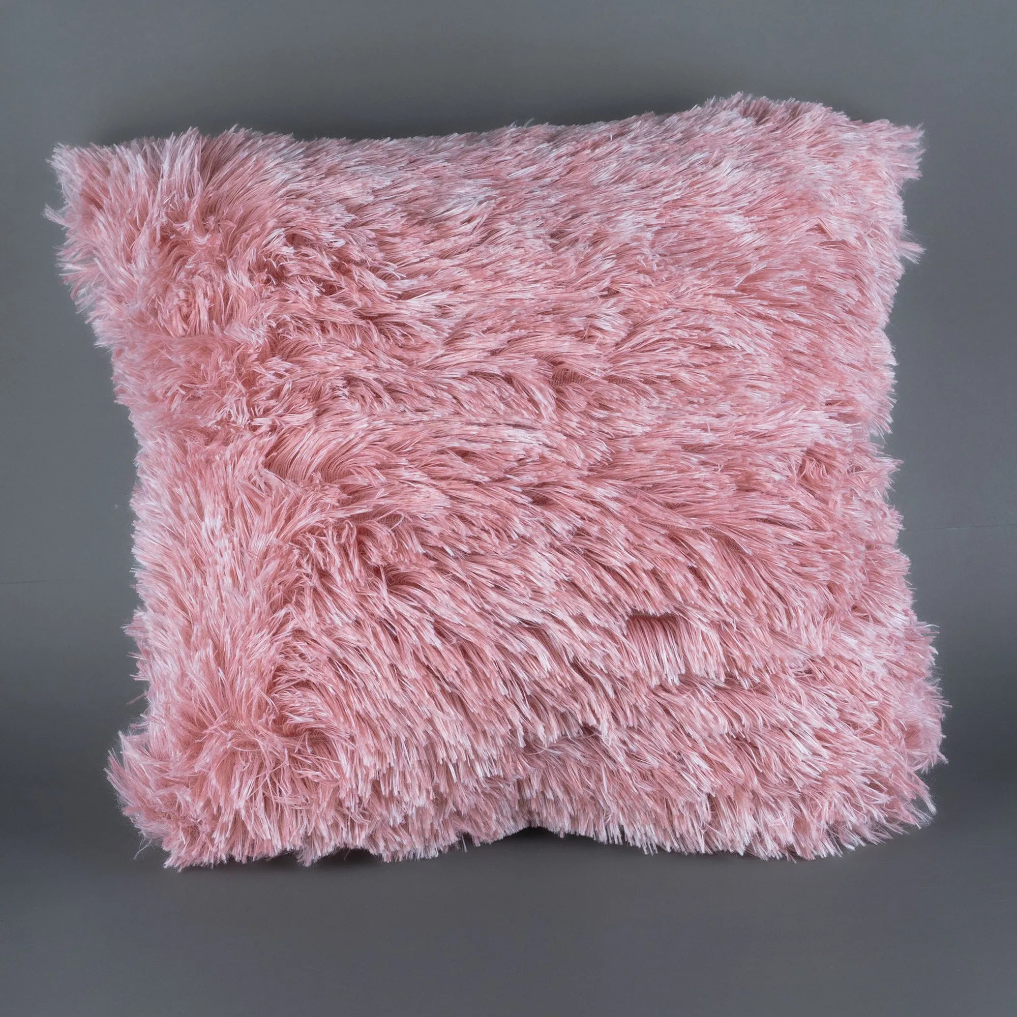 Luxurious Shaggy Faux Fur Decorative Throw Pillow / Cushion Cover