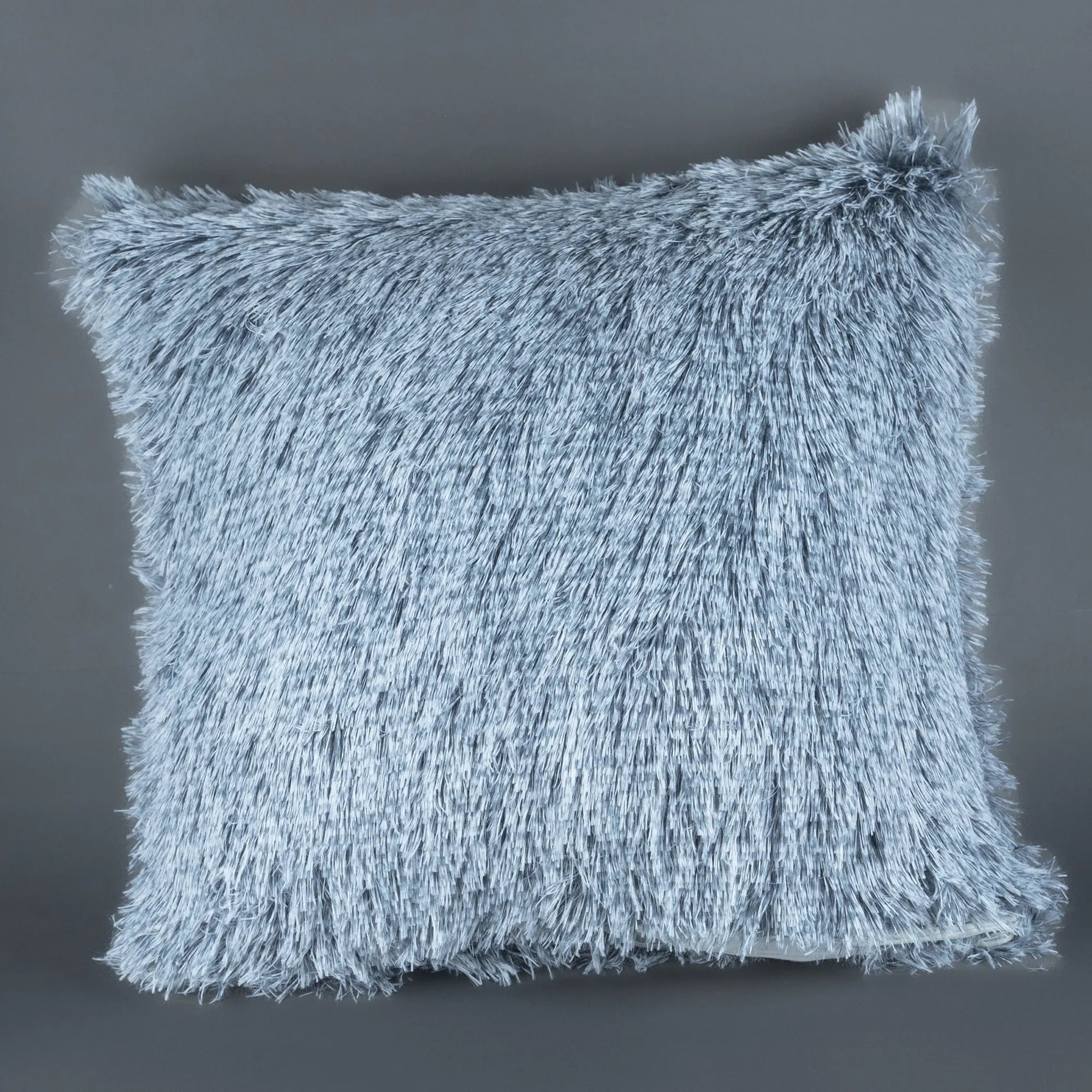 Luxurious Shaggy Faux Fur Decorative Throw Pillow / Cushion Cover