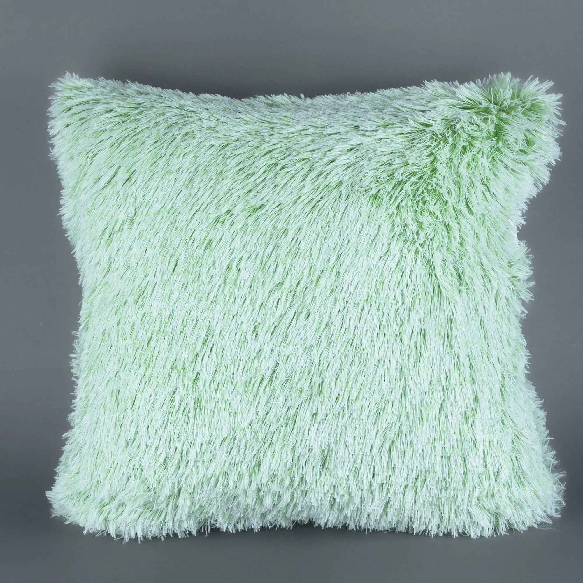 Luxurious Shaggy Faux Fur Decorative Throw Pillow / Cushion Cover