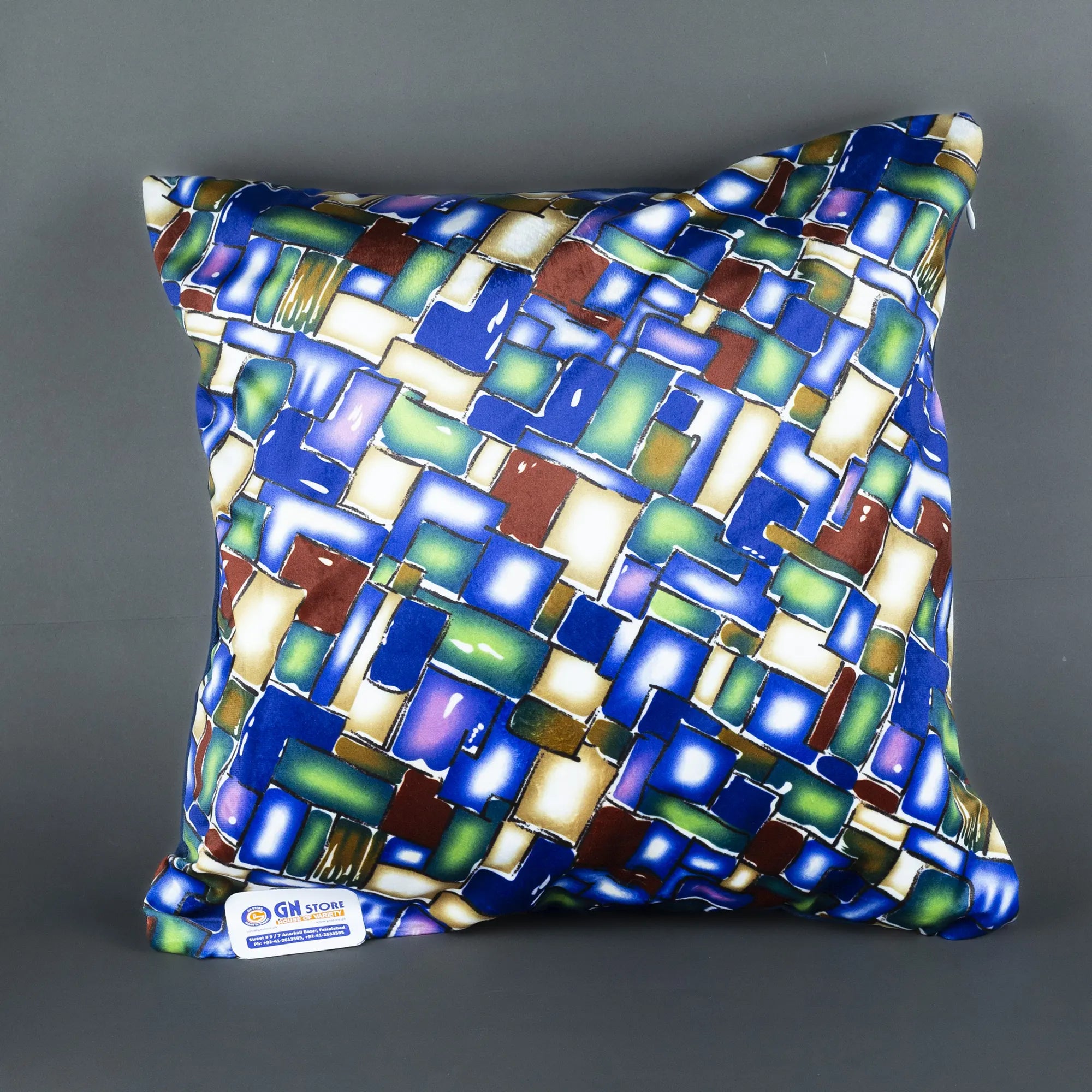 Nautical Compass Print Decorative Throw Pillow / Cushion Cover - Adventure & Travel Theme