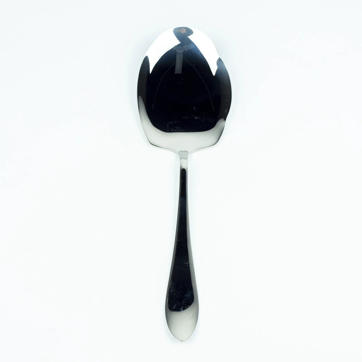 Large Stainless Steel Serving Spoon - High-Polish Finish & Classic Design