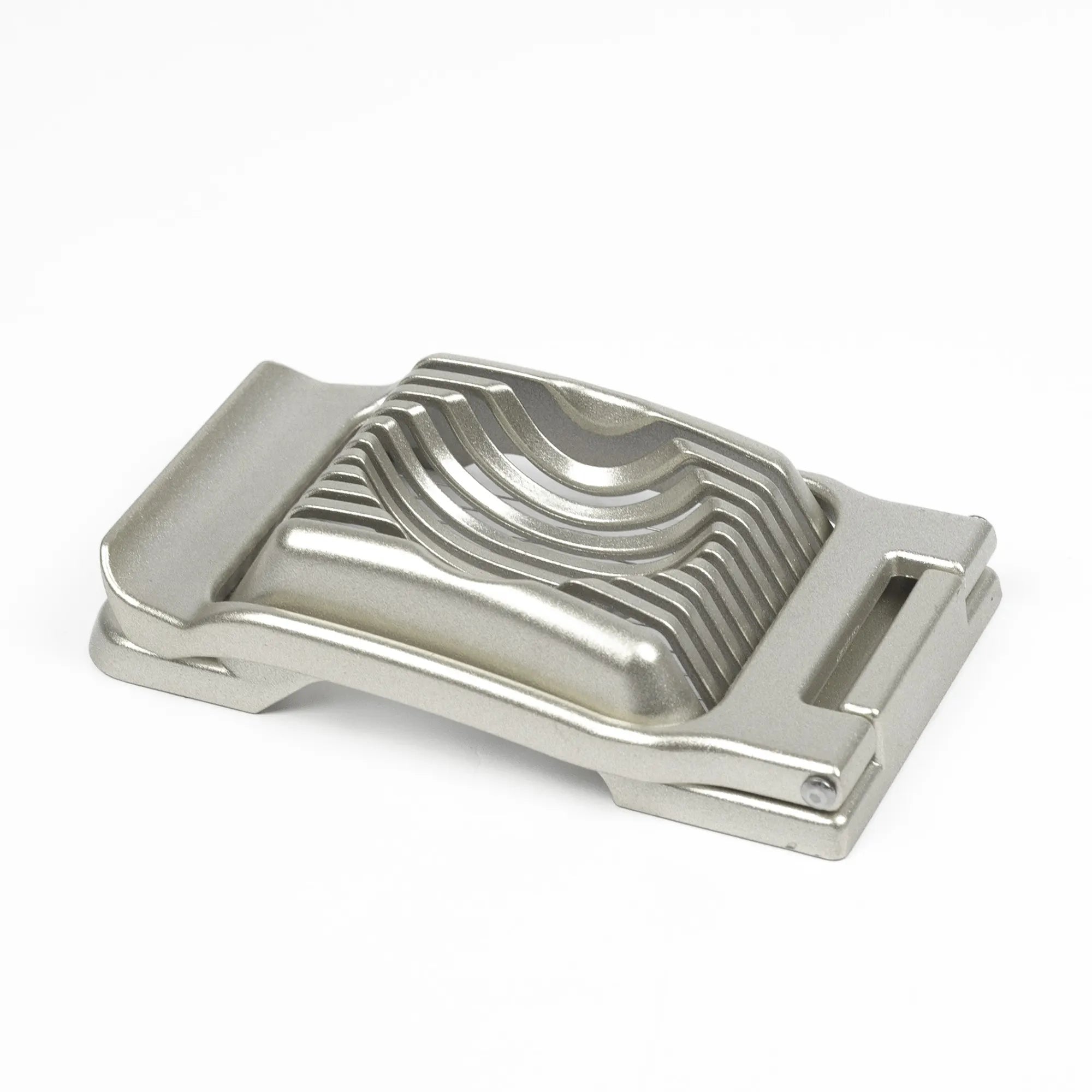 Durable Stainless Steel Wire Egg Slicer - Manual Hard-Boiled Egg Cutter for Uniform Slices & Wedges | Best Crockery