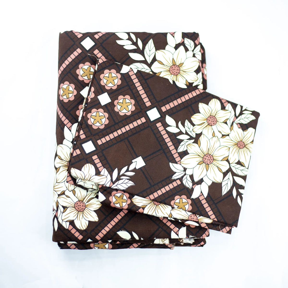 King Size Pure Cotton Bedsheet - Soft, Breathable & Luxurious for Ultimate Comfort - Design 1