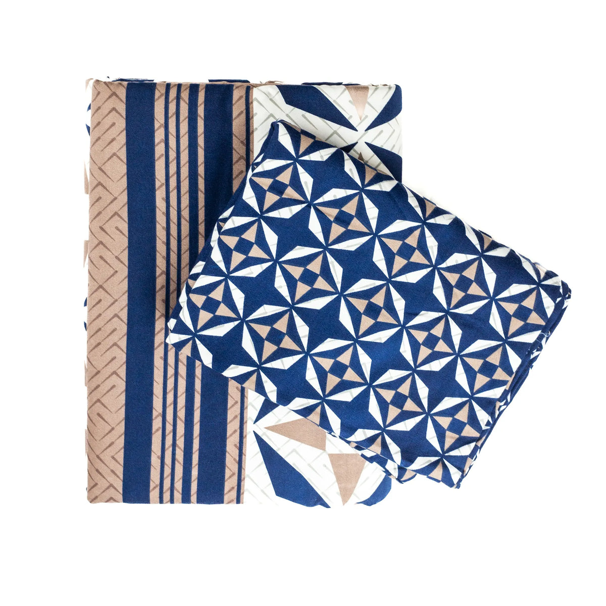 King Size Pure Cotton Bedsheet - Soft, Breathable & Luxurious for Ultimate Comfort - Design 2