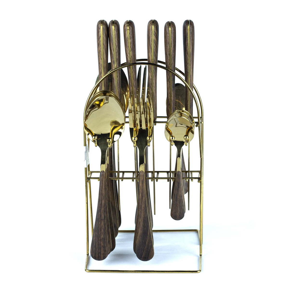 Set of 6 Stainless Steel Dessert / Tea Spoons - Polished Finish & Attractive Design