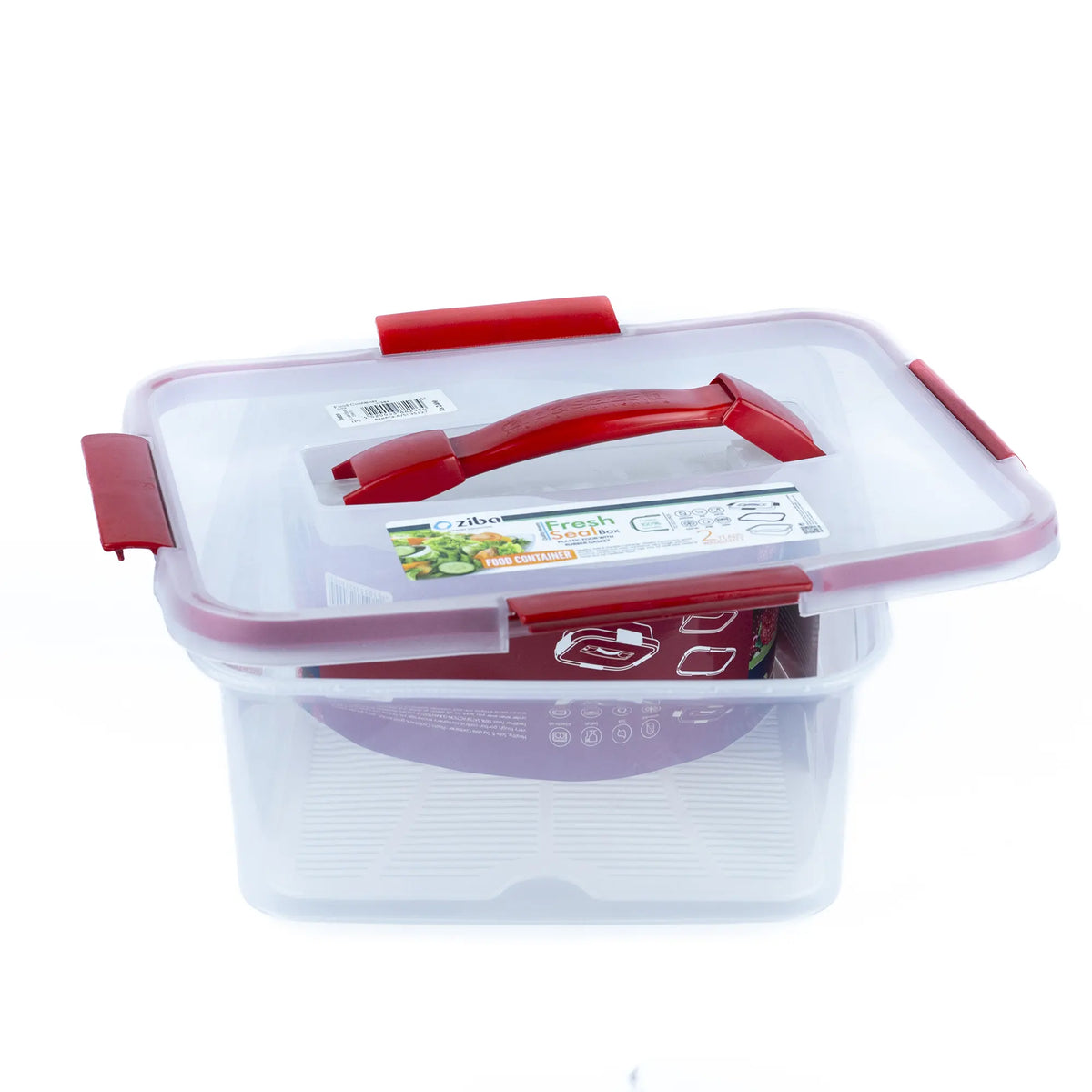 Ozibo Fresh Seal Food Container with Handle - Portable & Airtight Storage Box